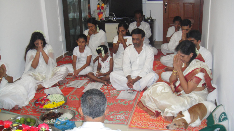 6 Gana Geetham Sang by all Divine Disciples